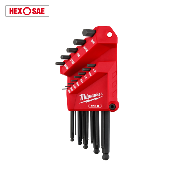 13PC L-Style with Ball End Hex Key Set - SAE