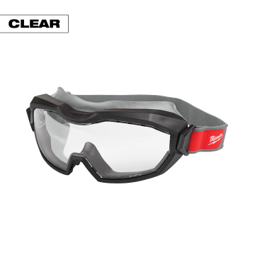 Clear Non-Vented Safety Goggles