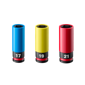 SHOCKWAVE Impact Duty 1/2 Drive Metric Lug Nut Wheel Socket