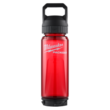 PACKOUT 740ml Plastic Bottle with Chug Lid - Red