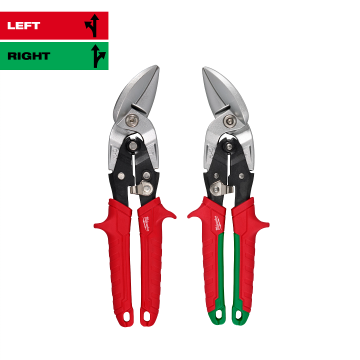 2PC Offset Aviation Snips Set