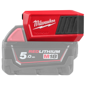 M18™ TOP-OFF mini USB-C Charger